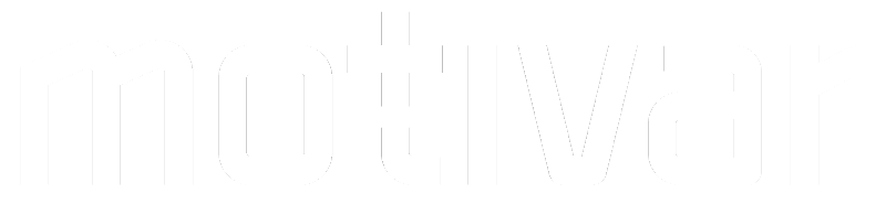 motival logo white